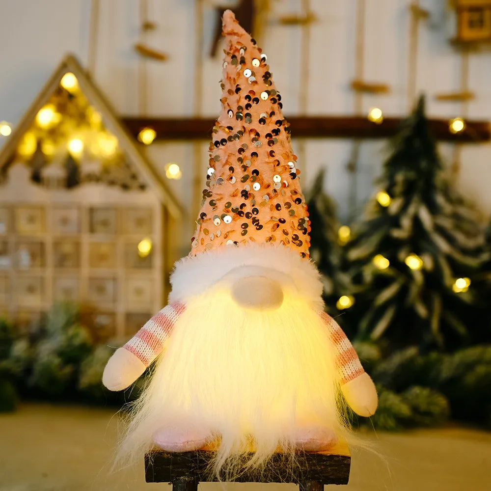 Vianočný LED gnome