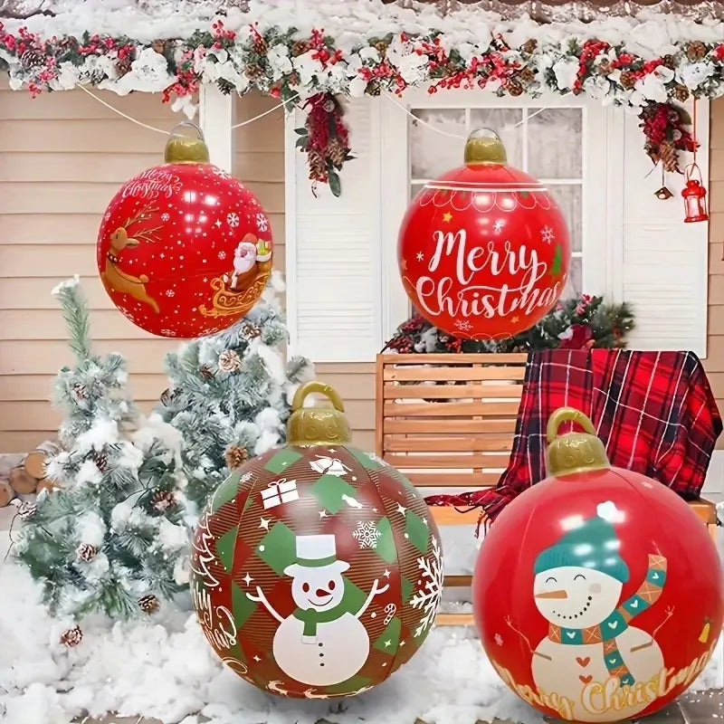 Vianočné nafukovacie gule – 60cm