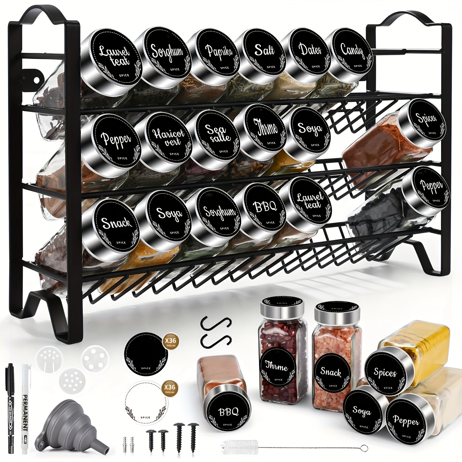 Organizér na korenie – 24 fliaš