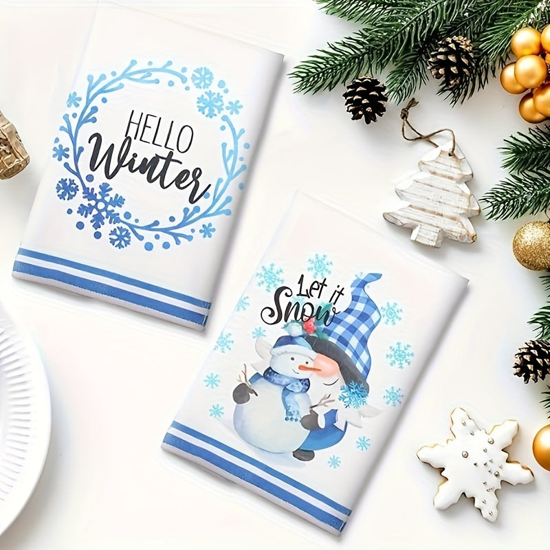 Vianočné utierky – Polychrómové