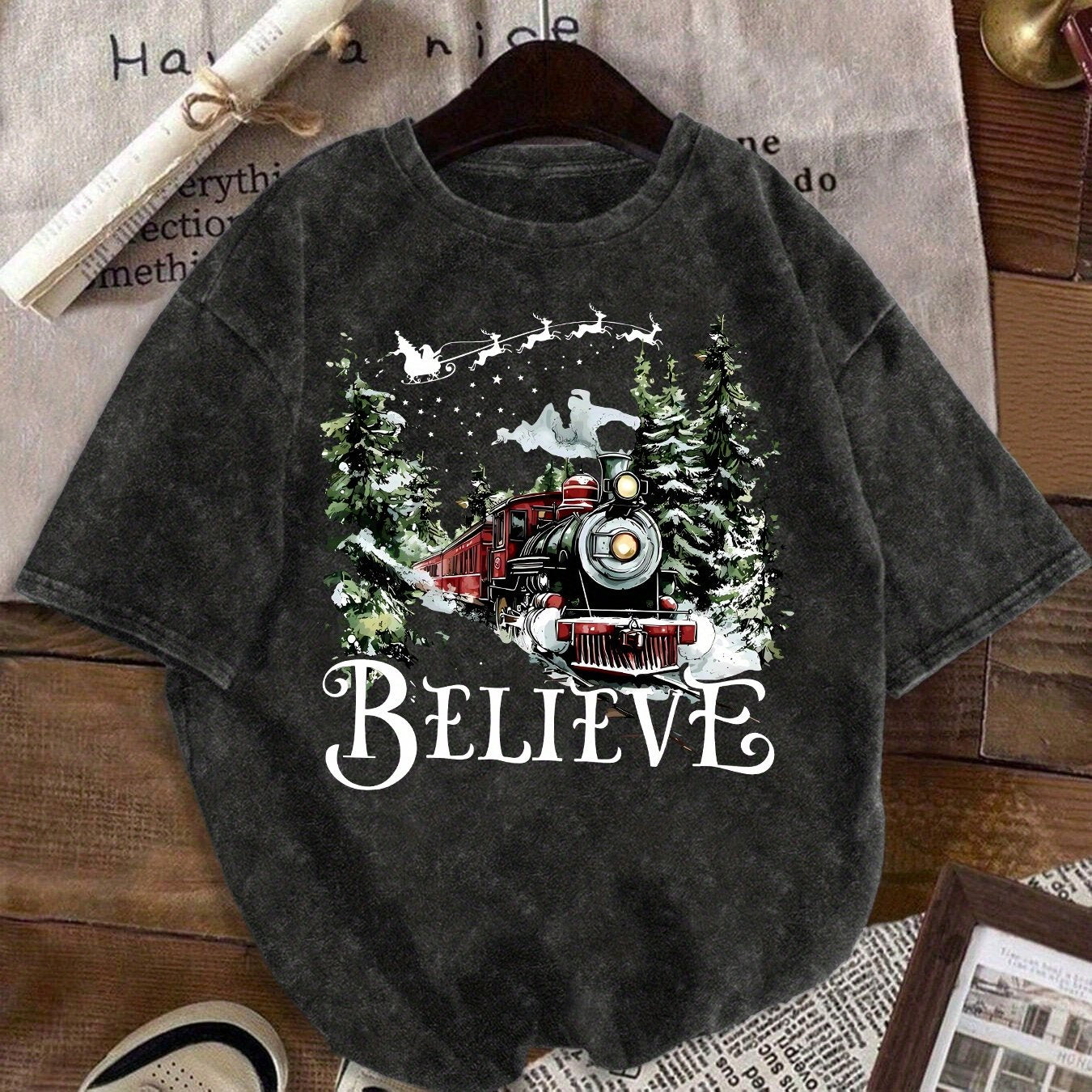 Vianočné tričko – vintage