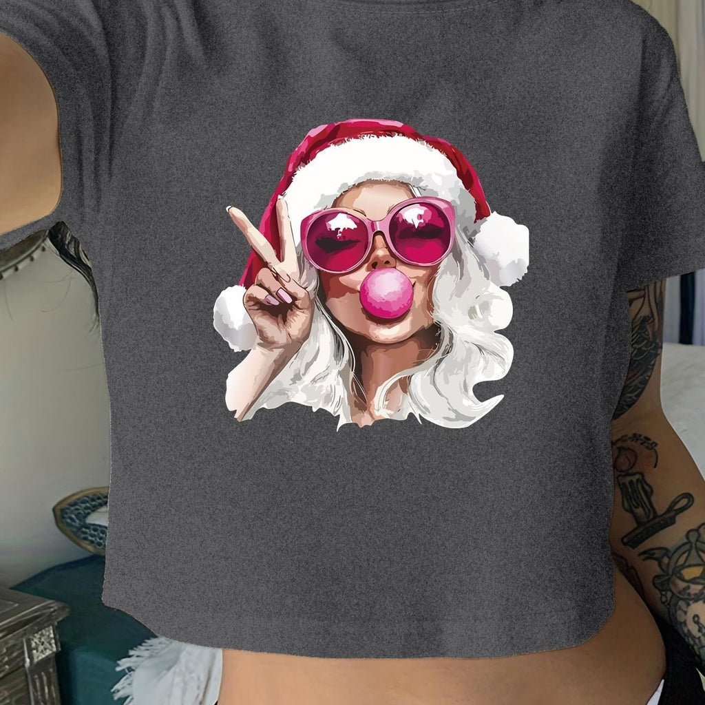 Dámske vianočné tričko