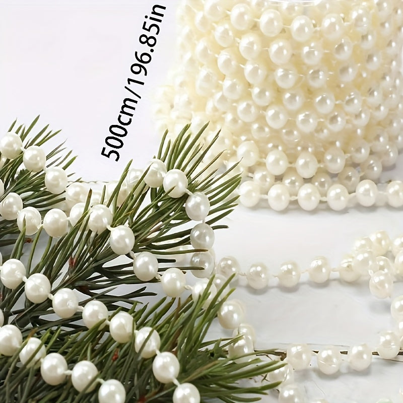 Vianočný náhrdelník – perlový