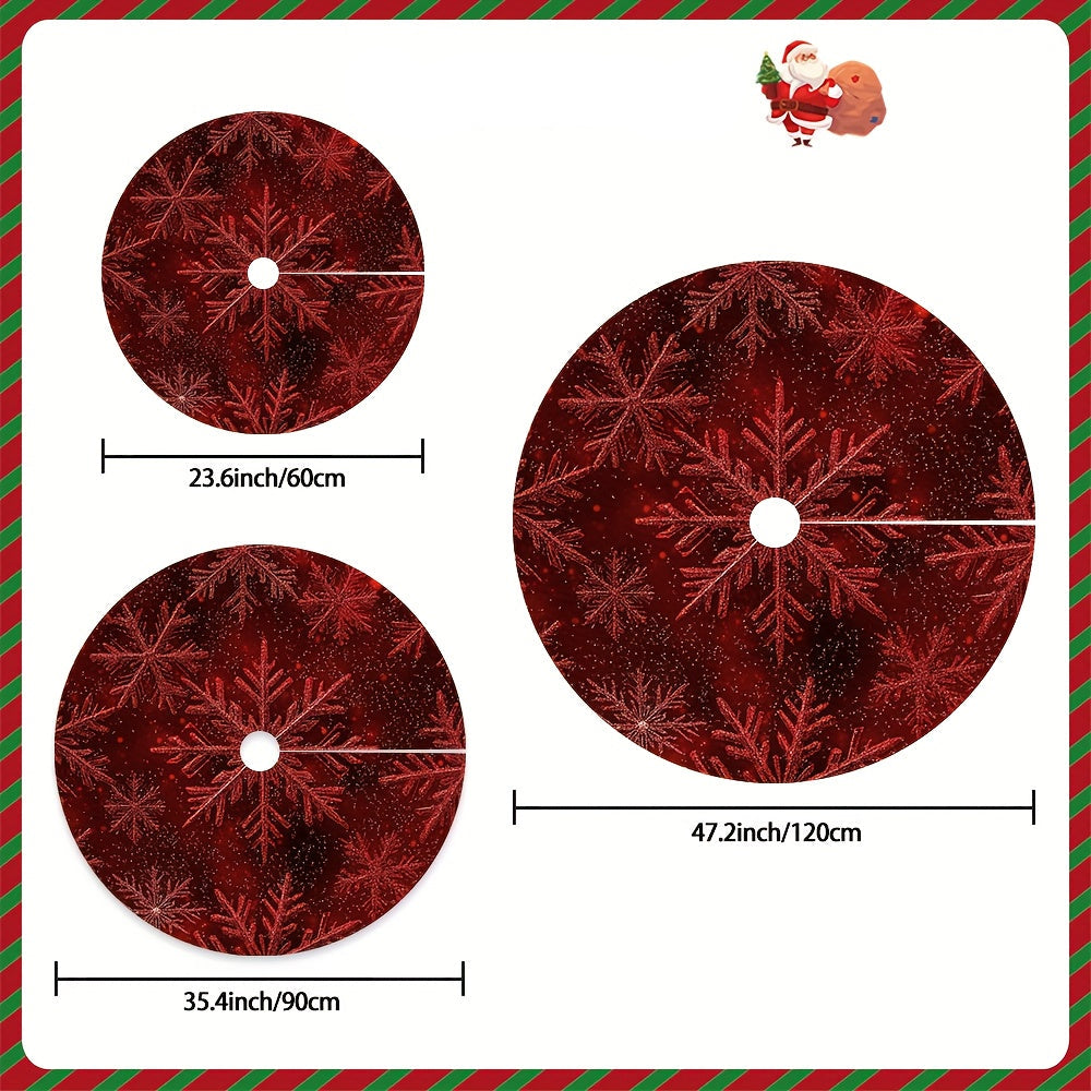 Vianočný stromček – červený a burgundský