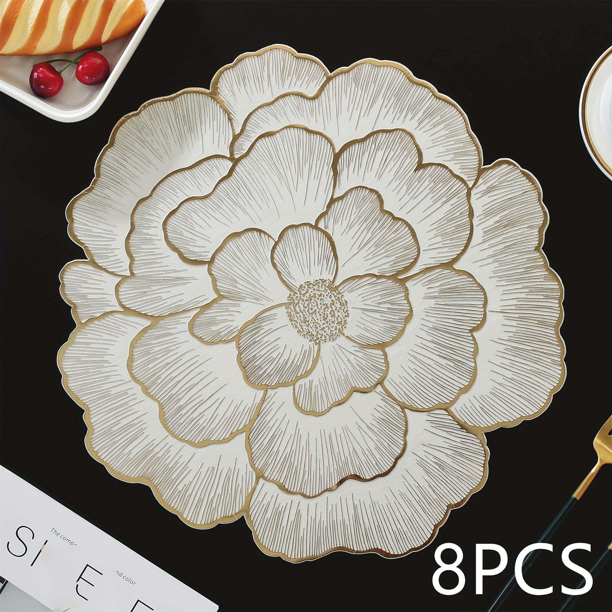 Podložky pod taniere – zlaté a strieborné