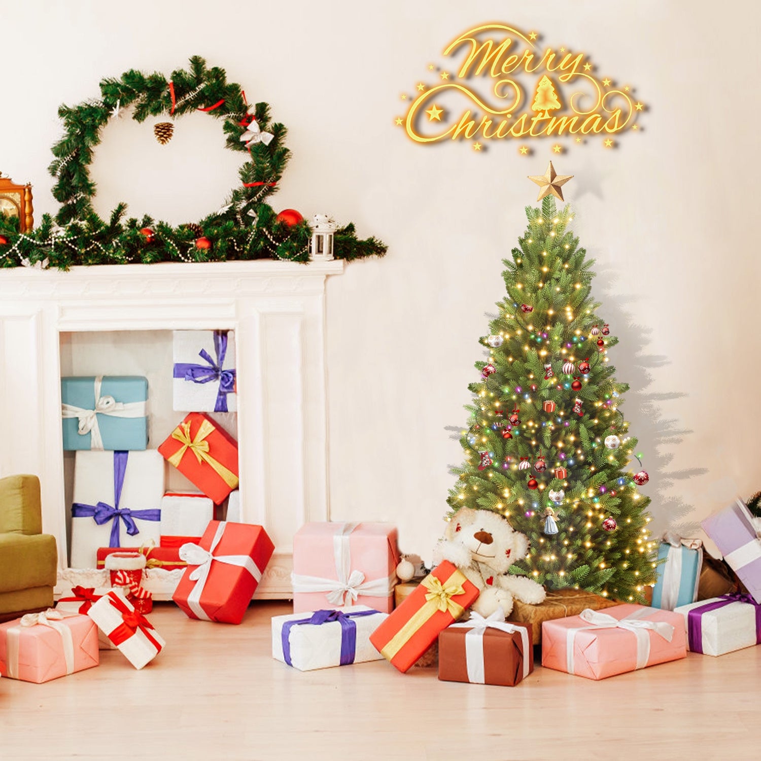 Umelý vianočný stromček – 180-225cm