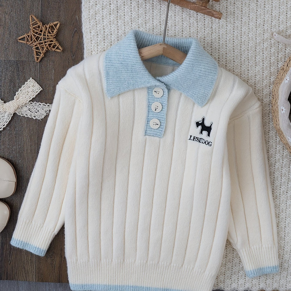 Detský sveter – svetlomodrý