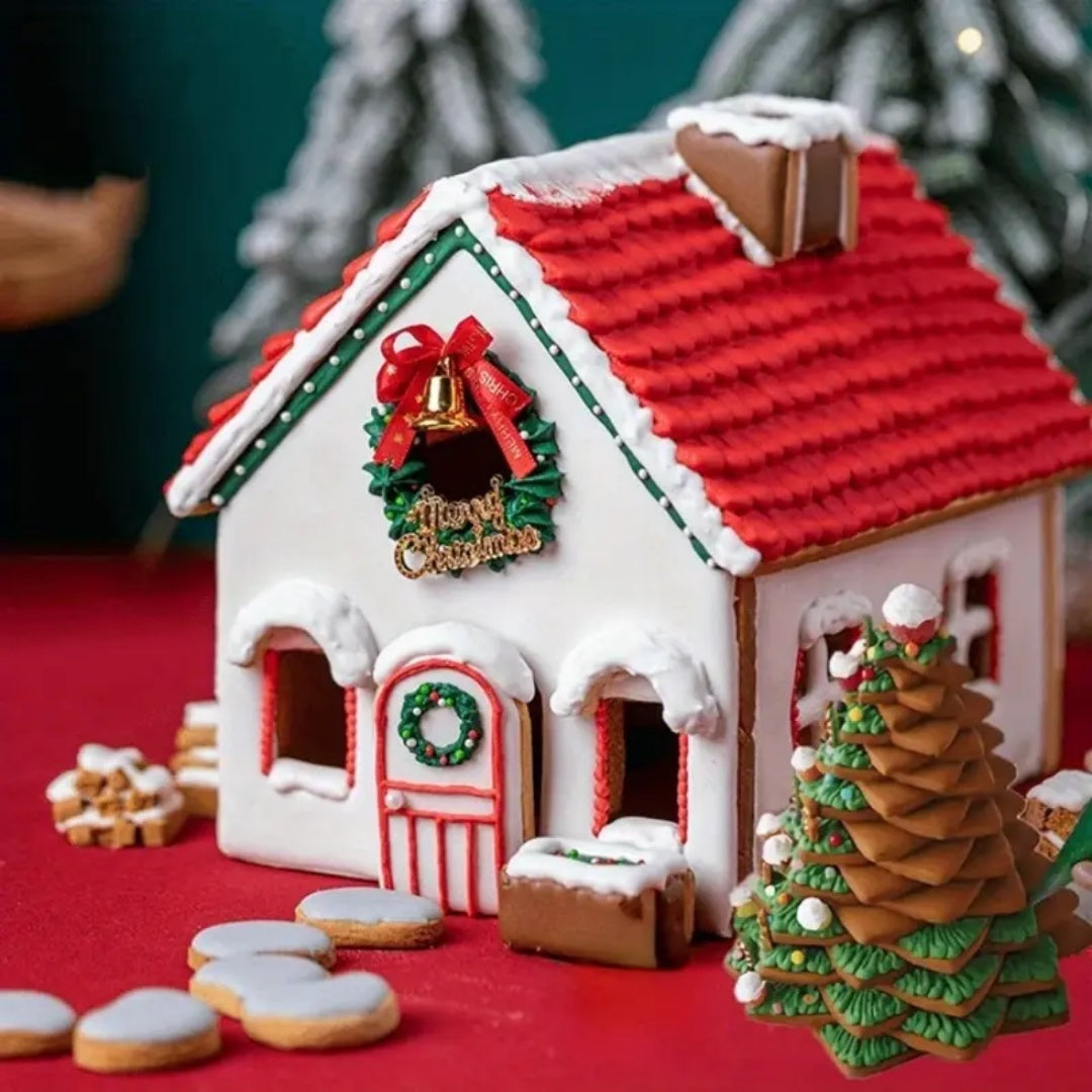 Súprava vykrajovačiek na perníkový domček – 10ks