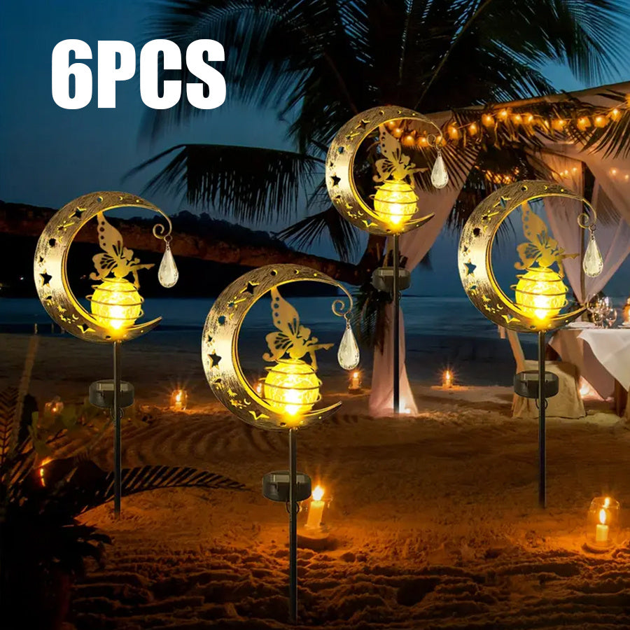 Solárne svetlá do záhrady – 6 kusov