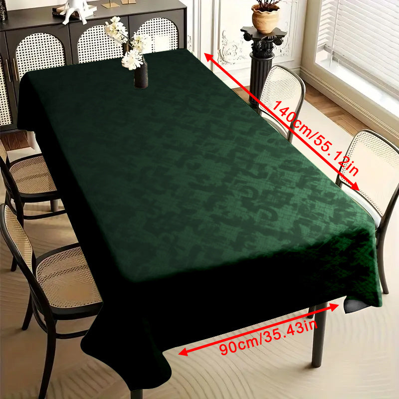 Obrus – tmavozelený