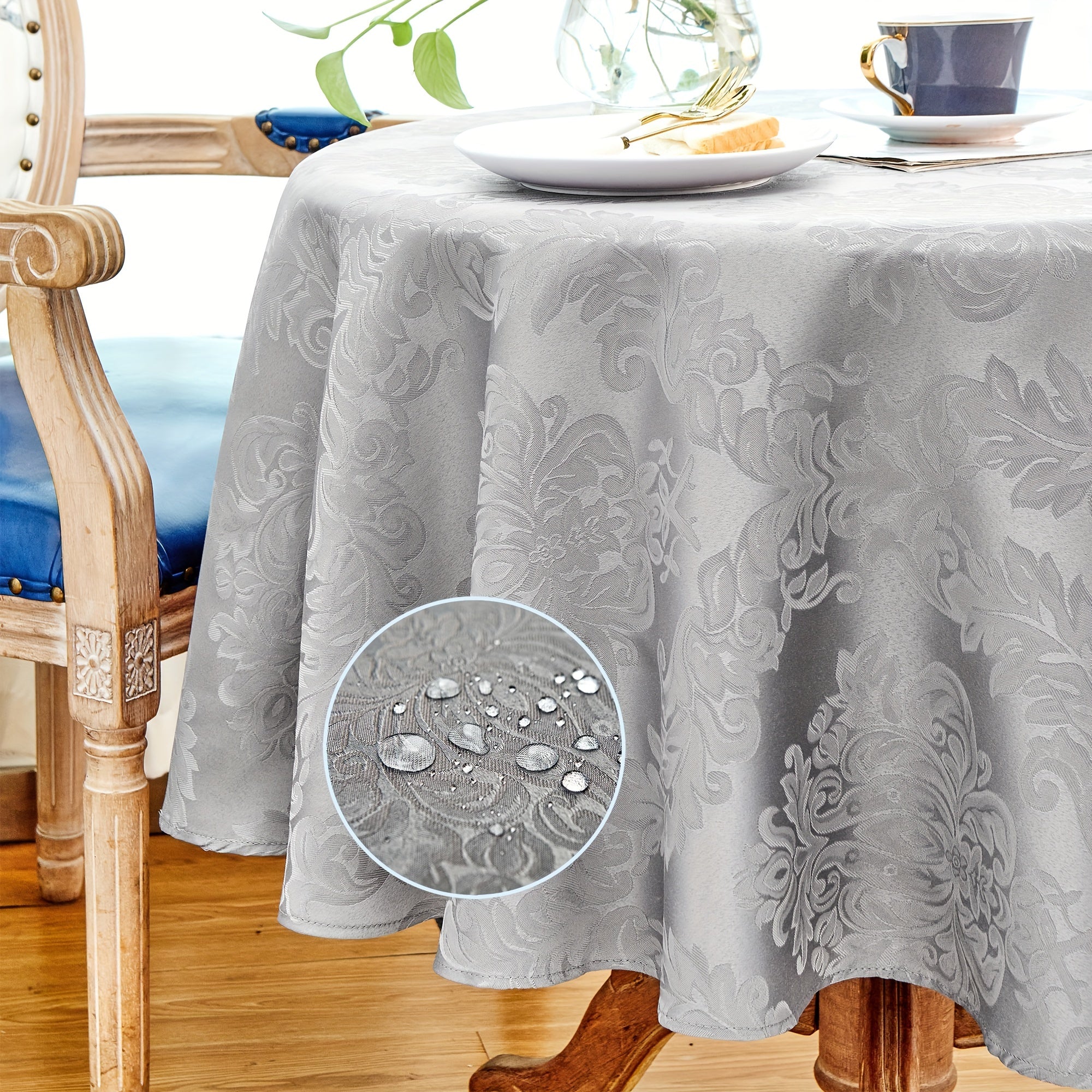 Obrus – kvetinový vzor kruhový