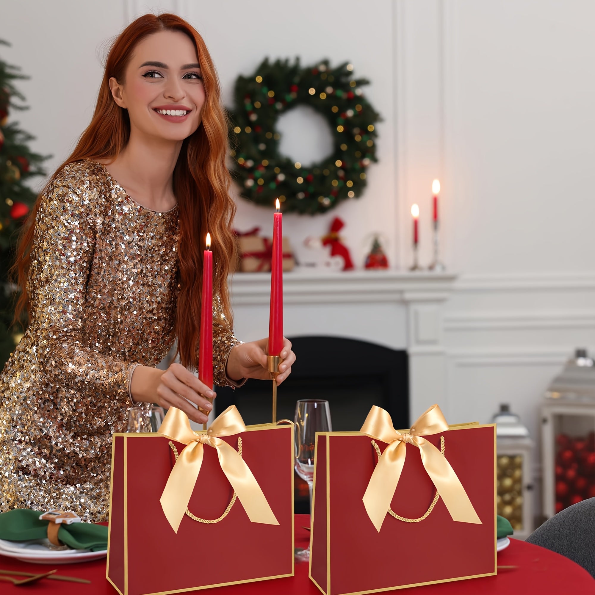 Vianočné darčekové tašky