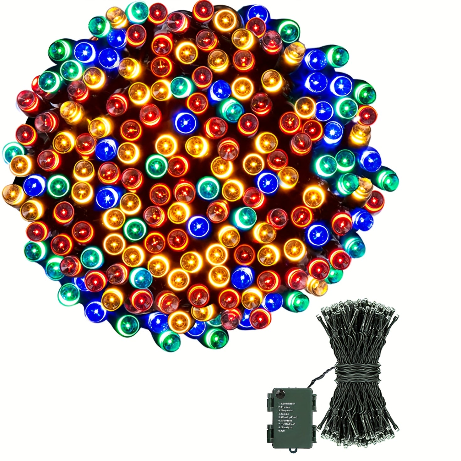 LED svetielka – olivovo zelené