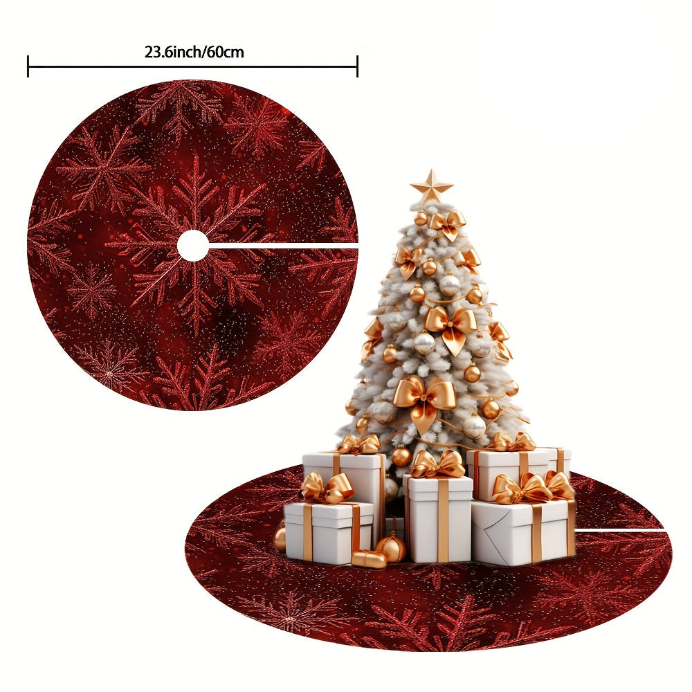 Vianočný stromček – červený a burgundský