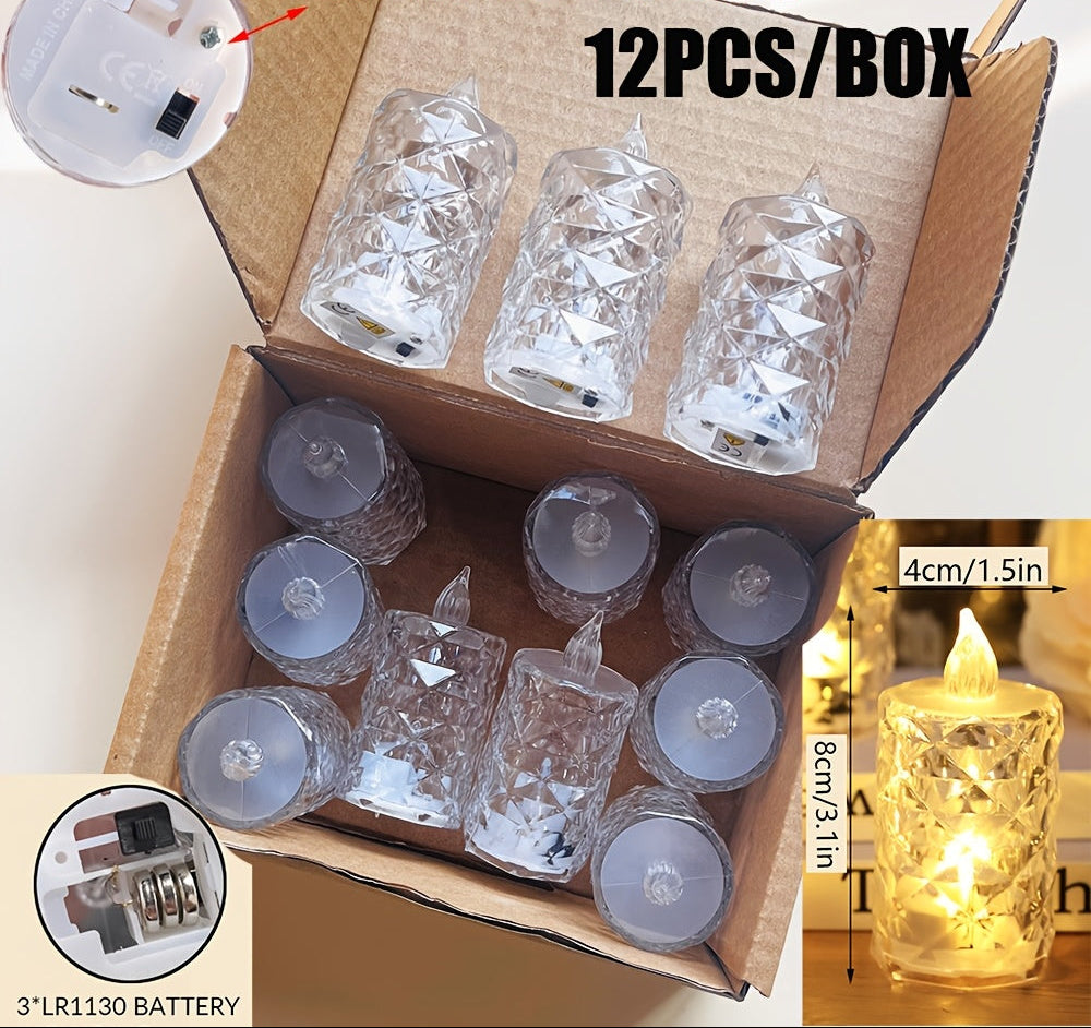 Elektronické sviečky – geometrické