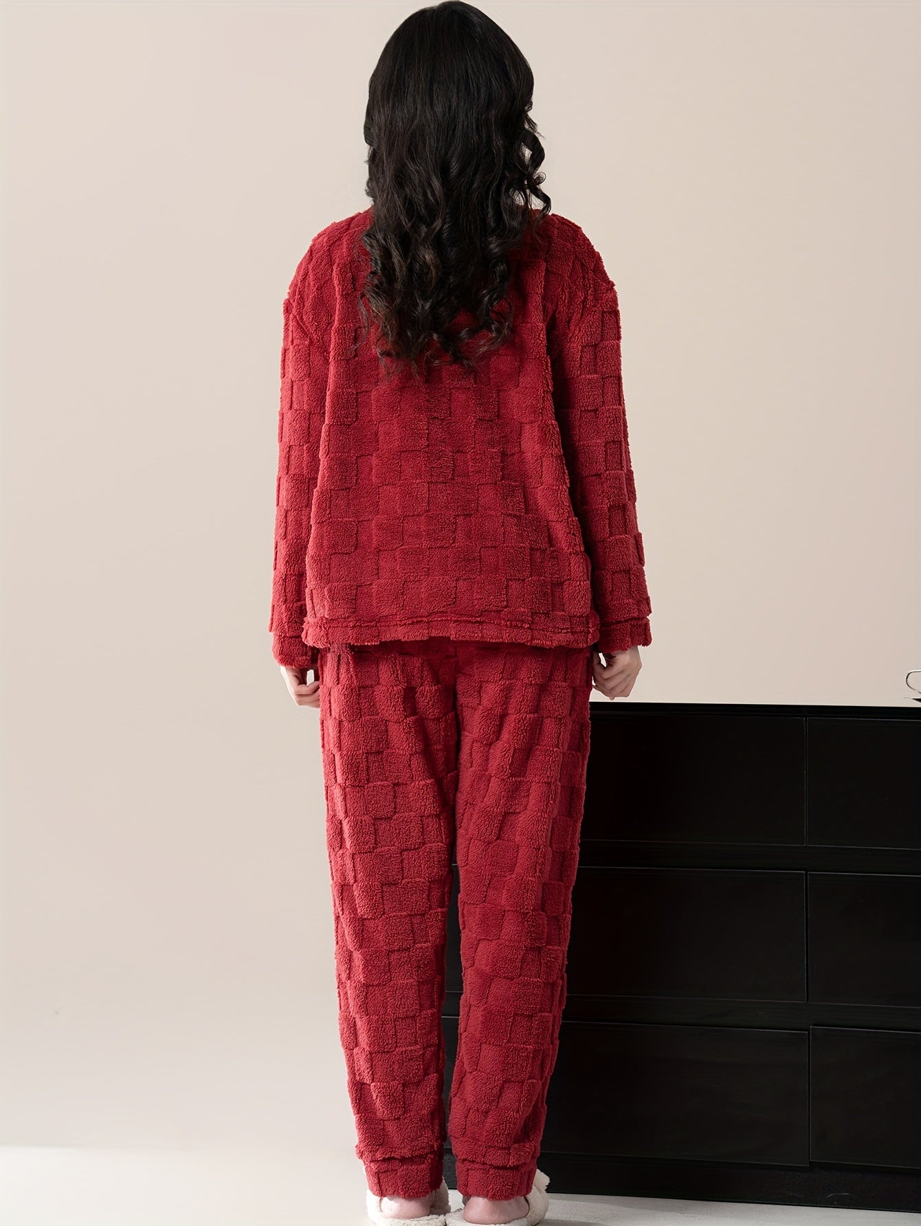 Dámsky zimný pyžamový setík – medvedík