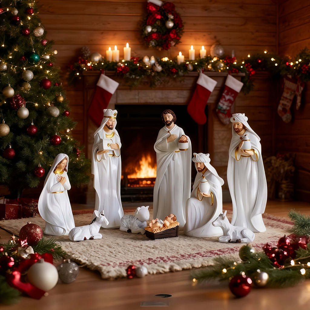 Vianočná scéna – sada 9 kusov