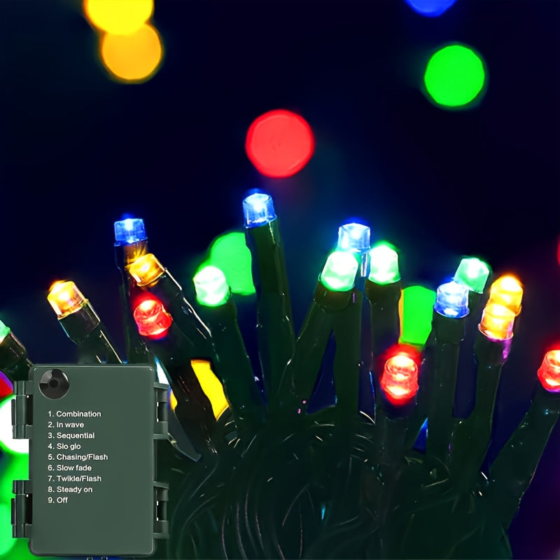 LED svetielka – olivovo zelené