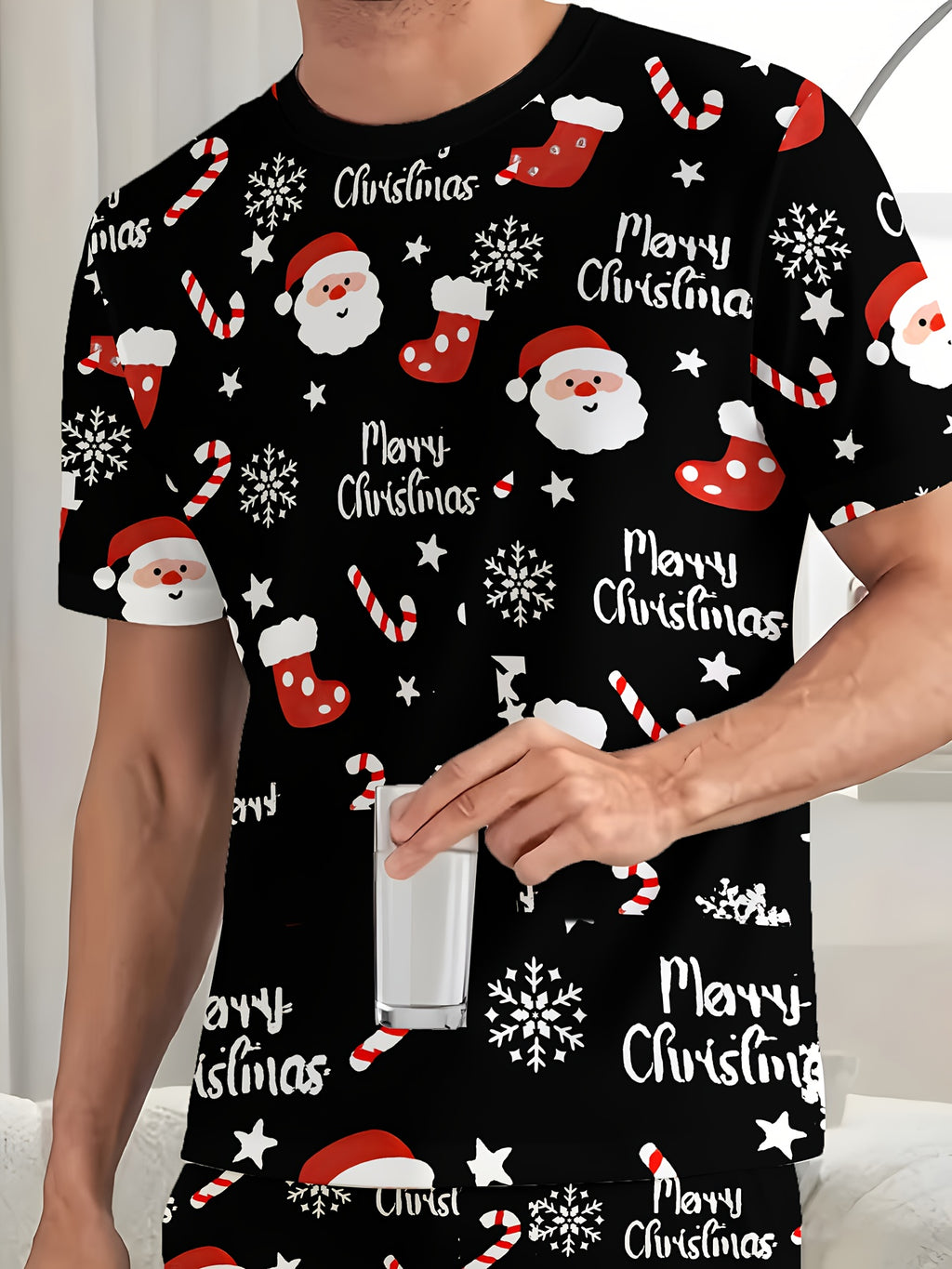 Pánsky vianočný set – Santa a cukrovinky