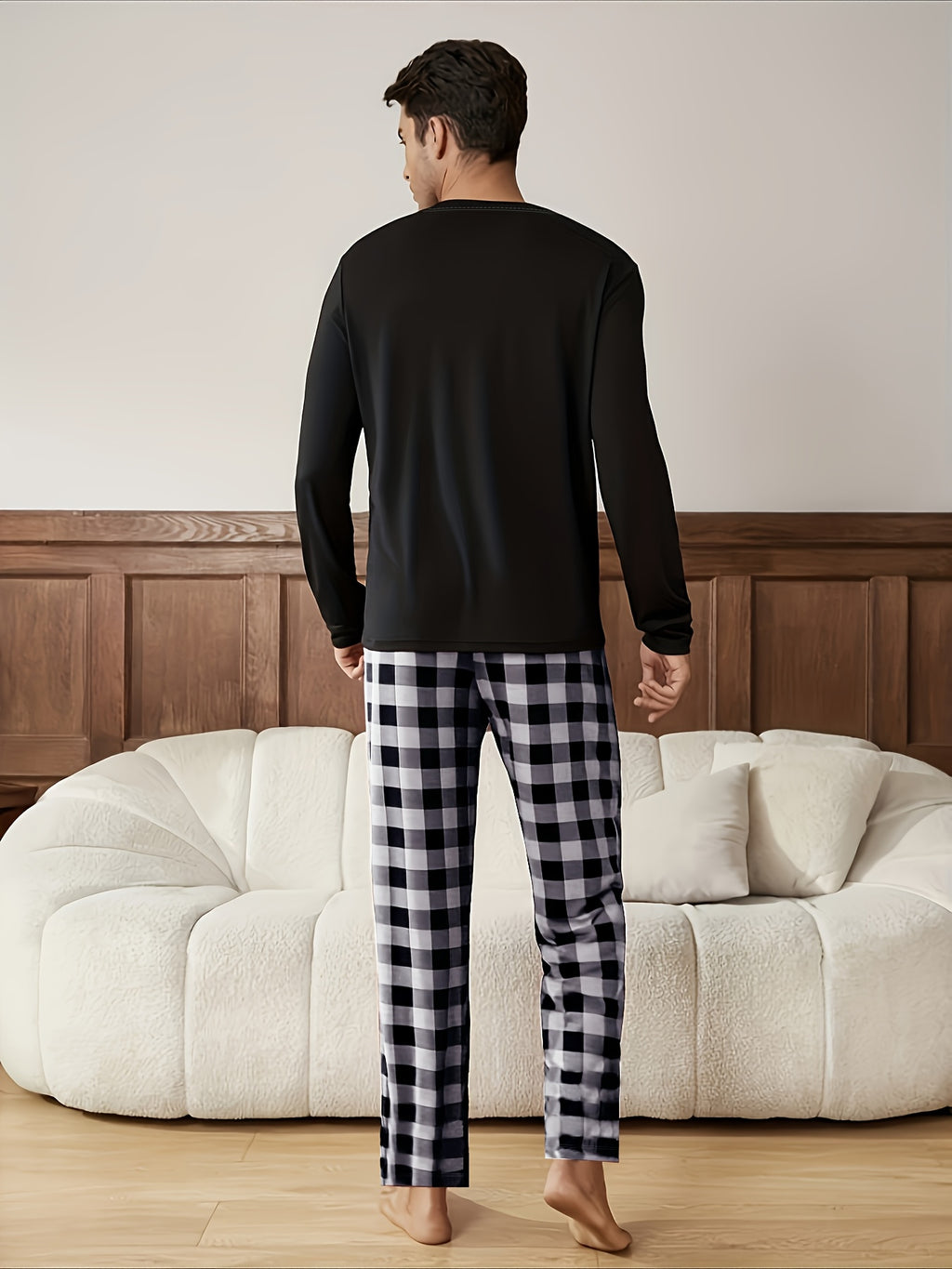 Pyžamo – kárované párové