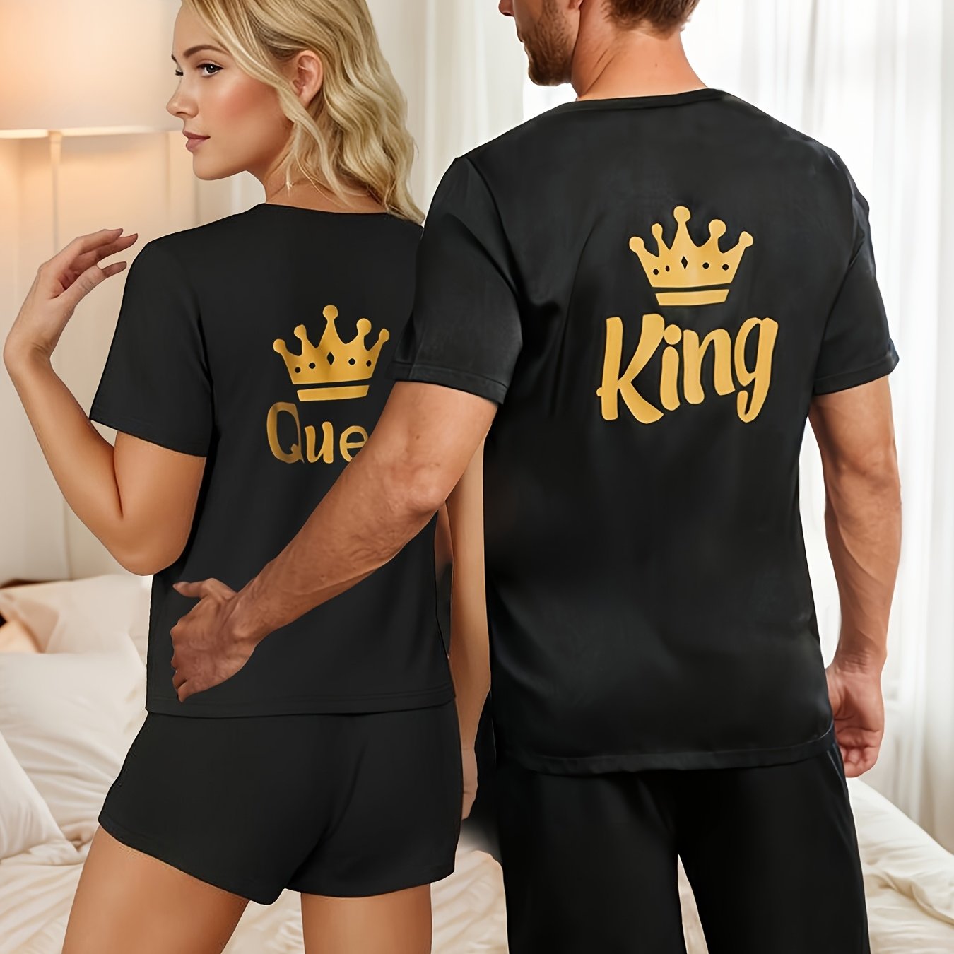 Pánske a dámske pyžamo – set