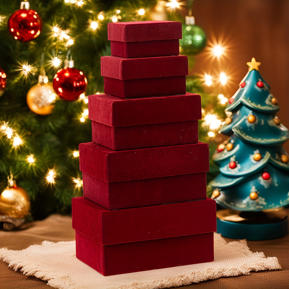 Darčekové krabičky – červené