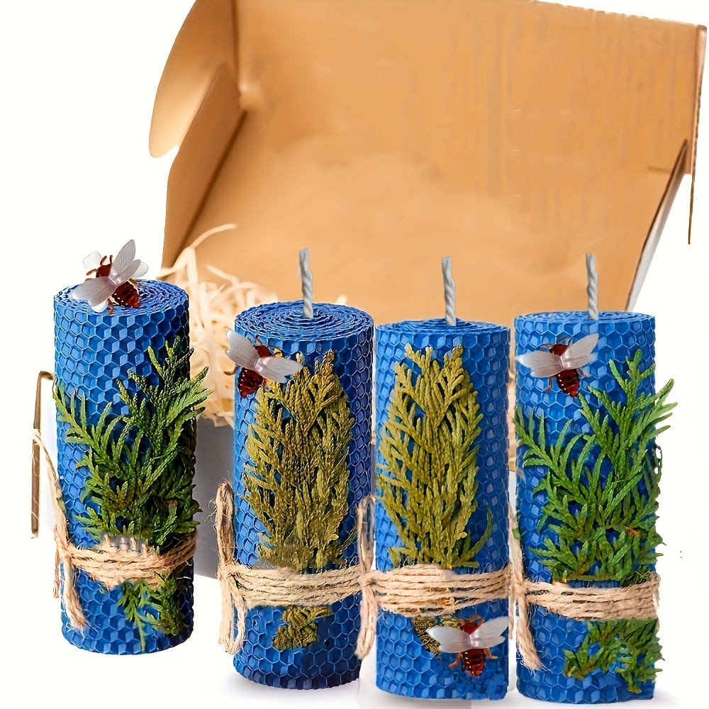 Sviečky z včelieho voska – farebné