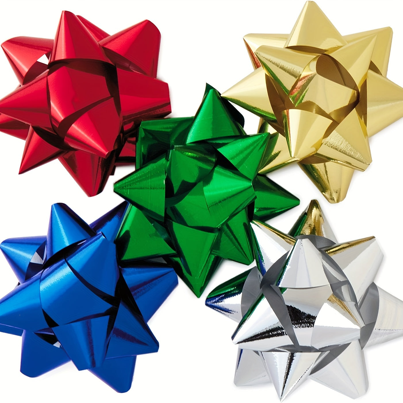 Vianočné mašle – 50 ks