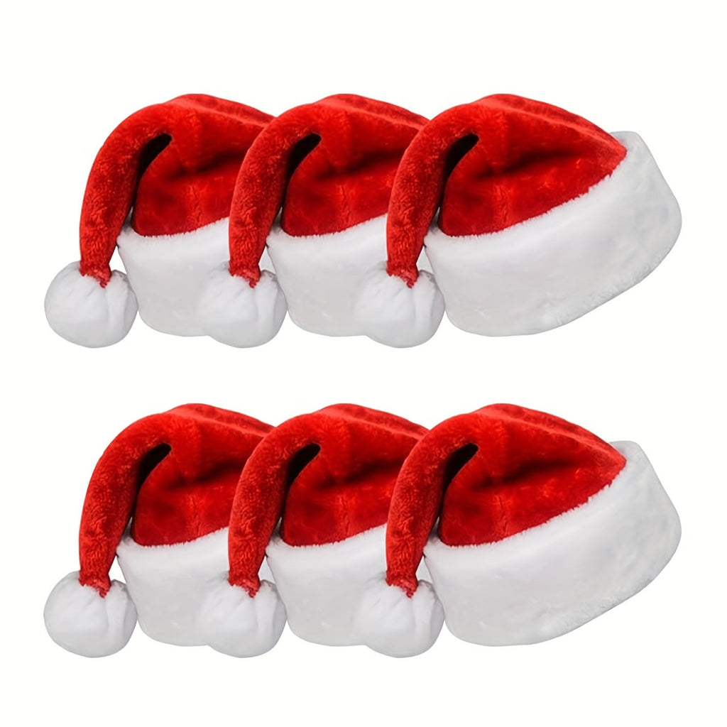 Vianočné čiapky – 6ks