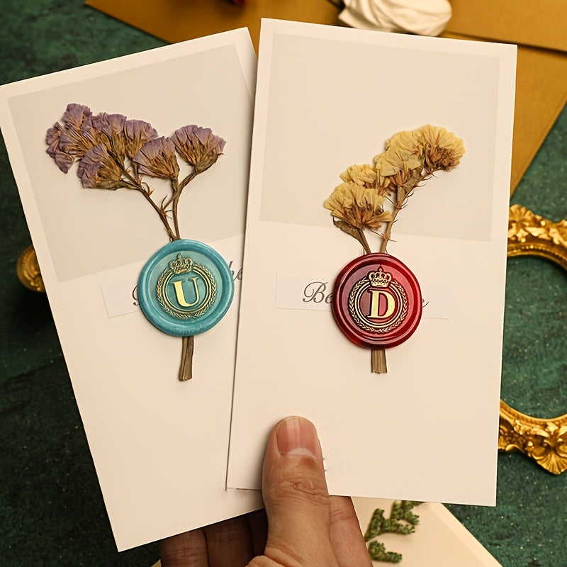 Pečiatka s korunou – abecedná séria