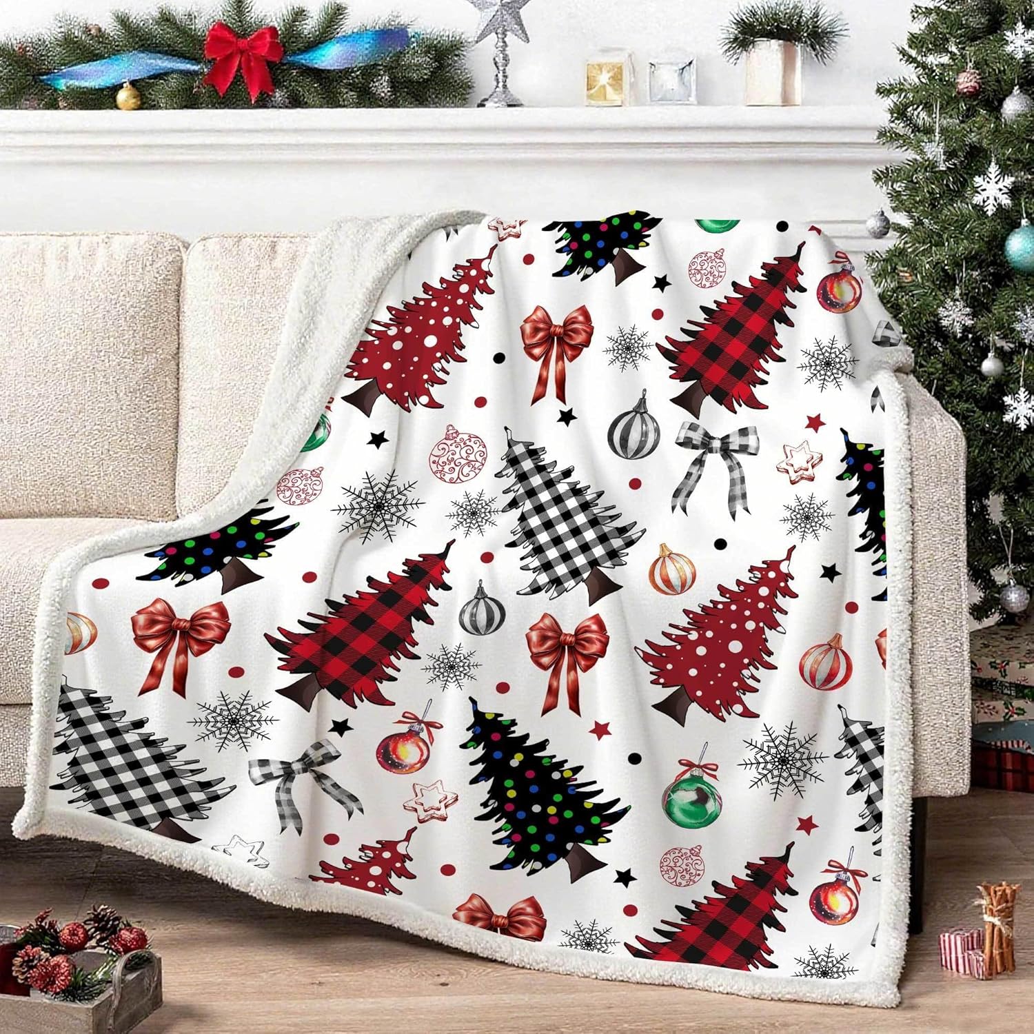 Deka – červeno biela