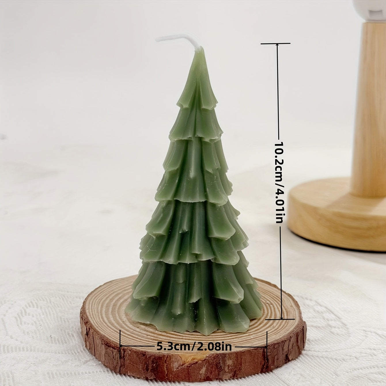 Vianočná sviečka – farebná