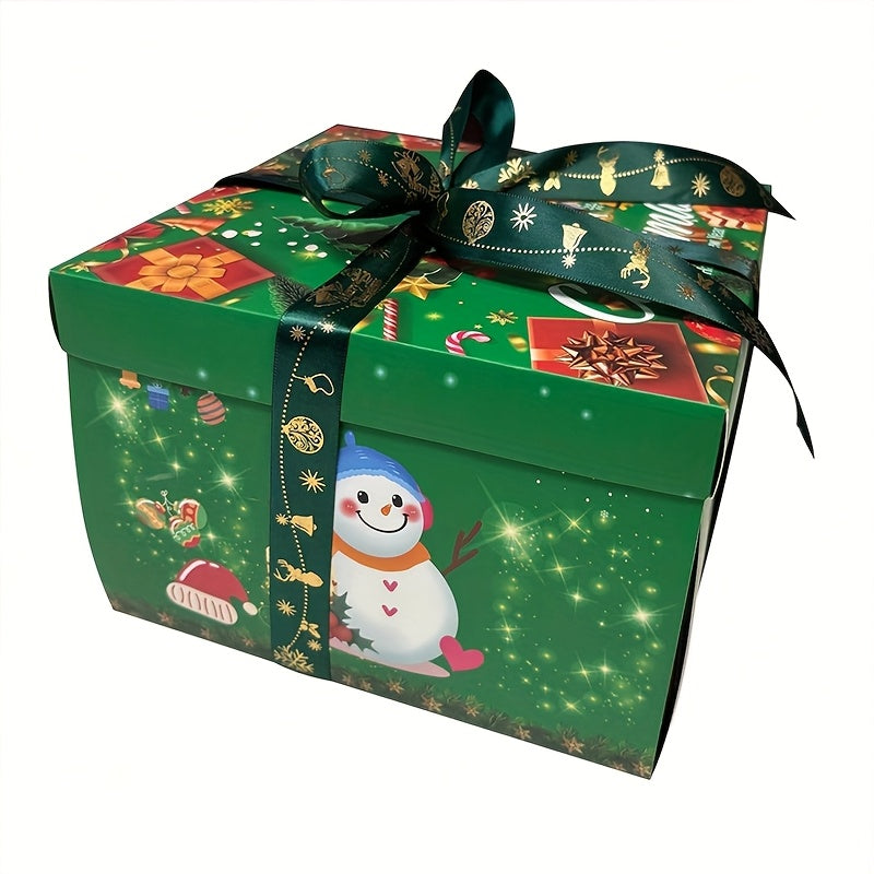 Darčeková krabica – červená a zelená