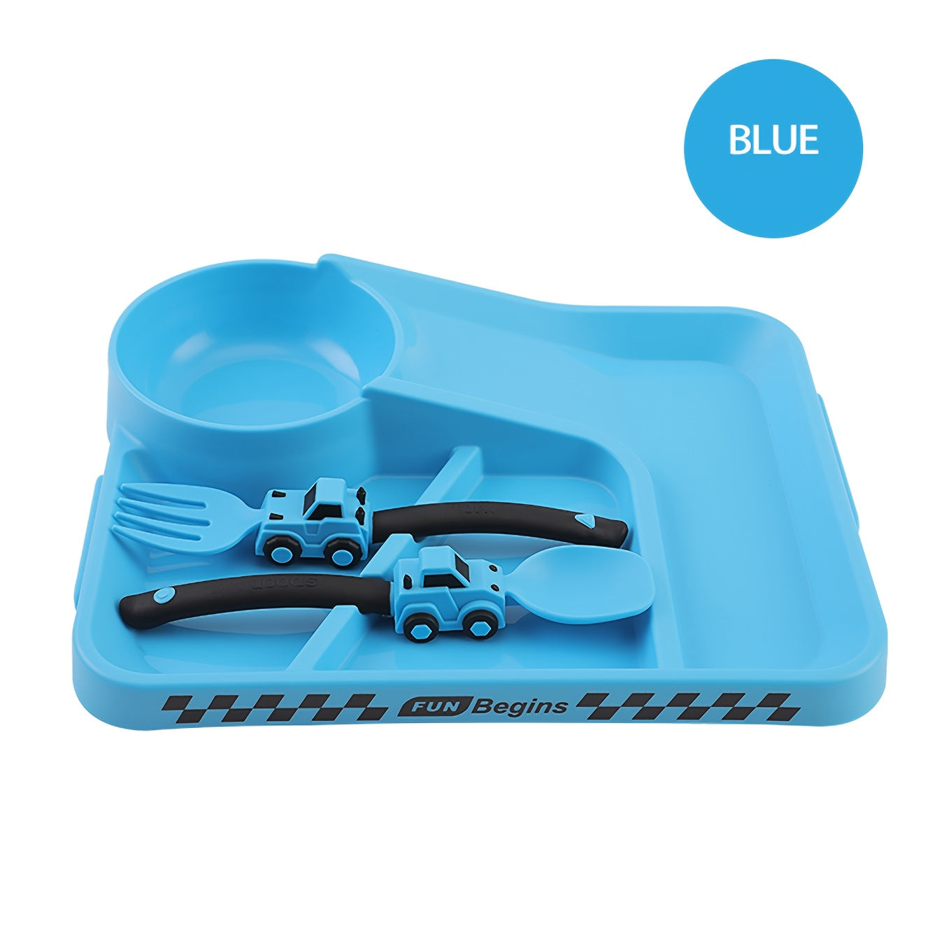 Súprava plastových tanierov – 3ks