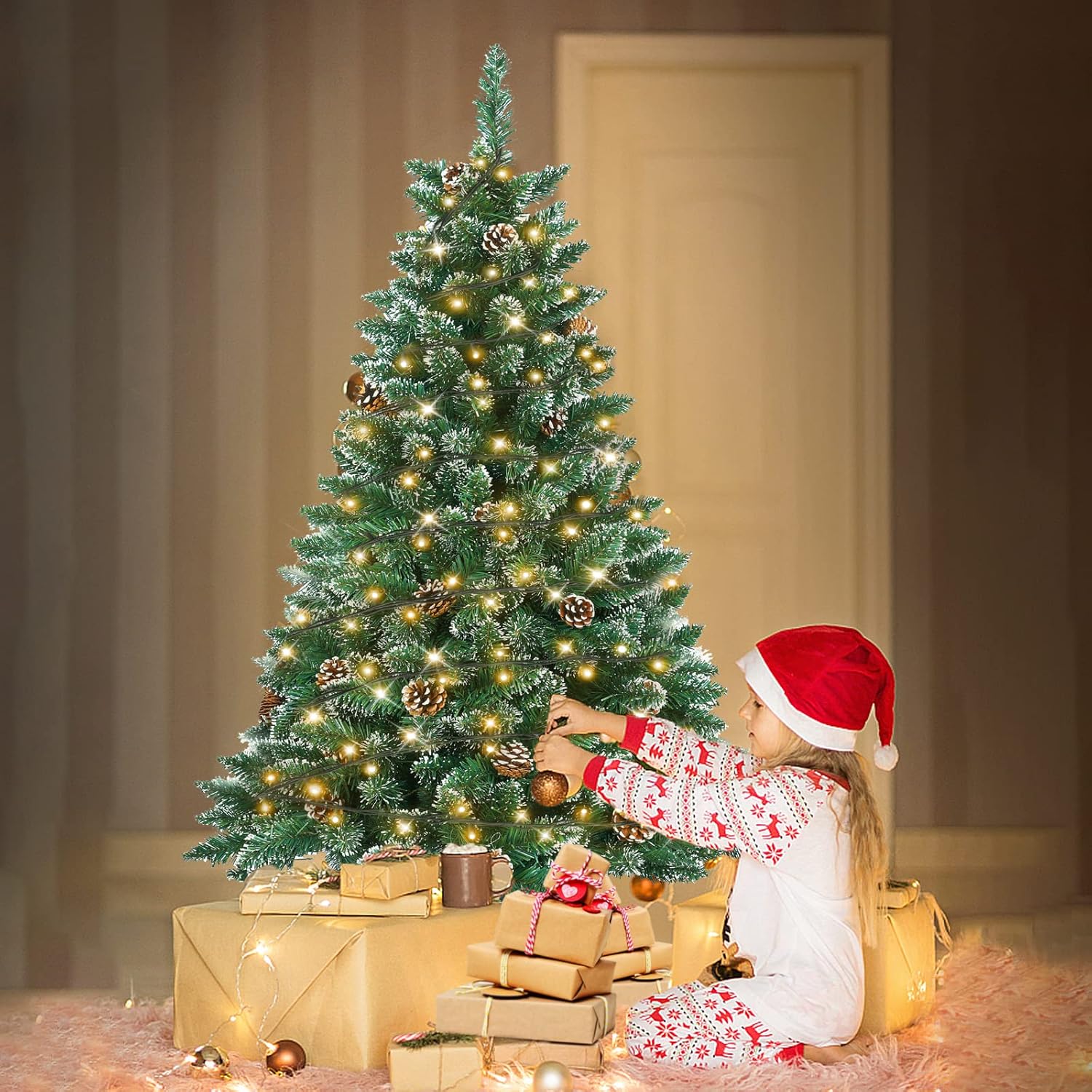 Vianočný stromček – snehový efekt