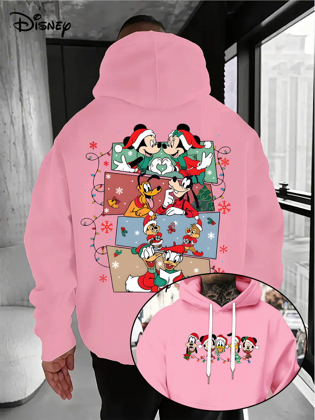 Mikina s kapucňou – Mickey a Minnie