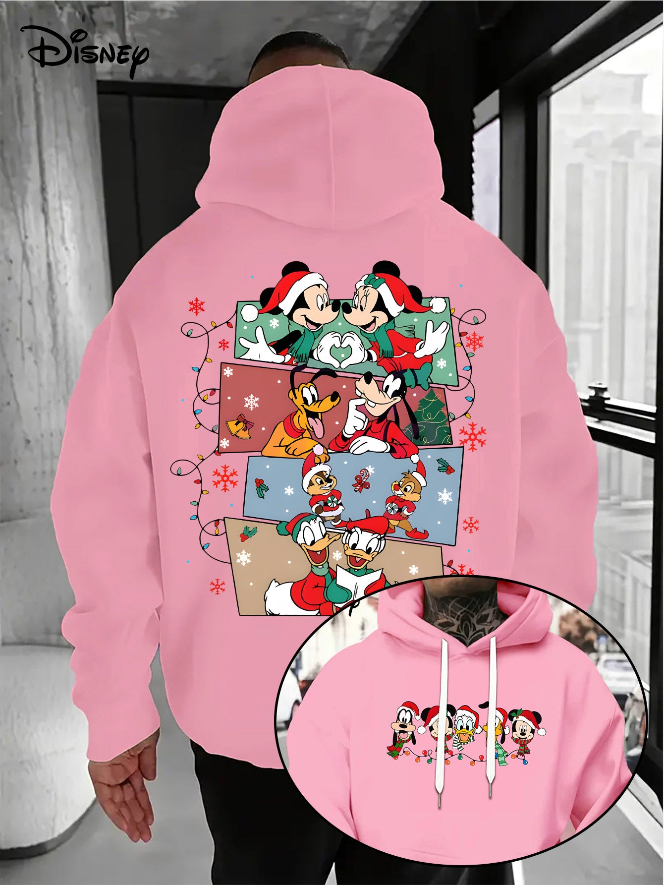 Mikina s kapucňou – Mickey a Minnie