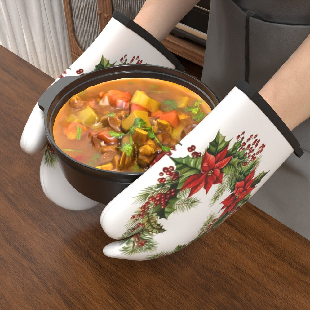 Rukavice do rúry – Vianočné