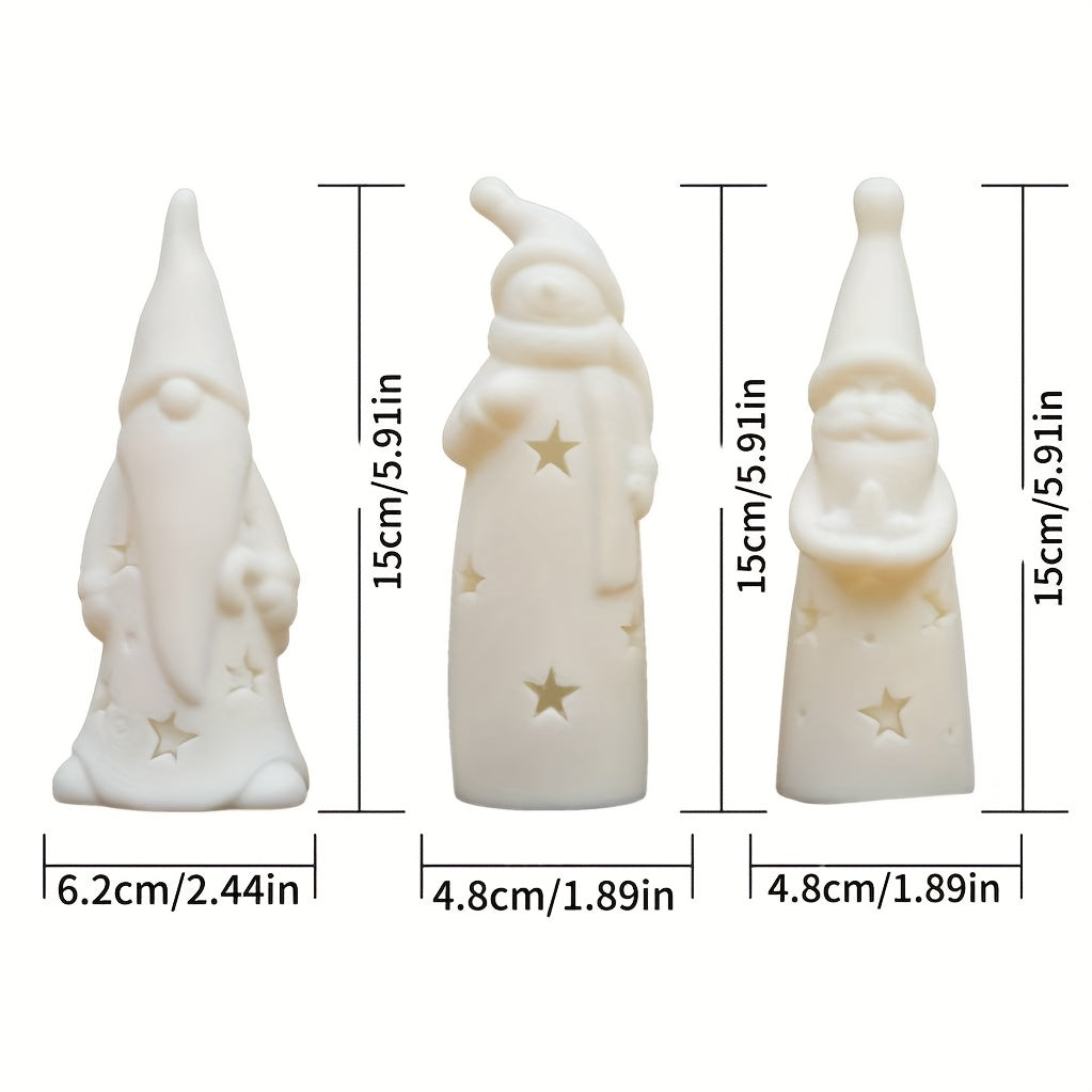 Vianočné svetielka – snehuliak