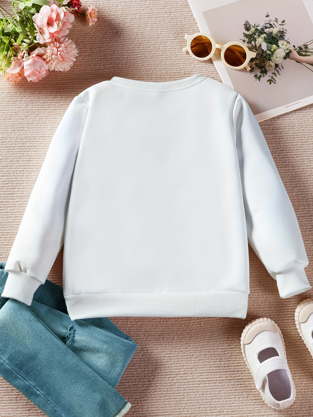 Mikina s vianočným bagrom – červená