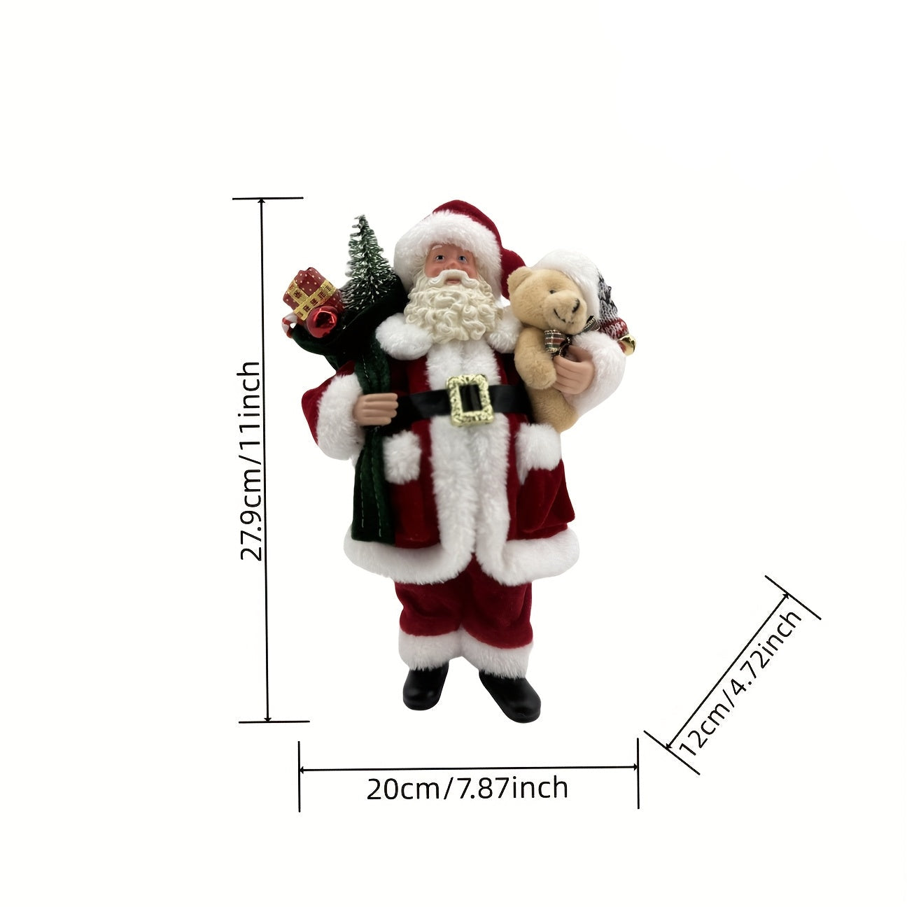 Figúrka Santa Claus – vintage