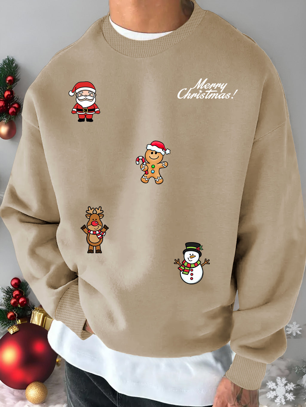 Pánska vianočná mikina – Santa