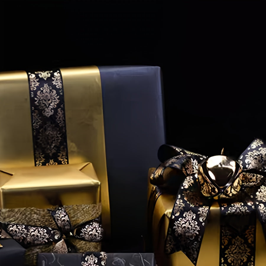 Saténová stuha – čierna