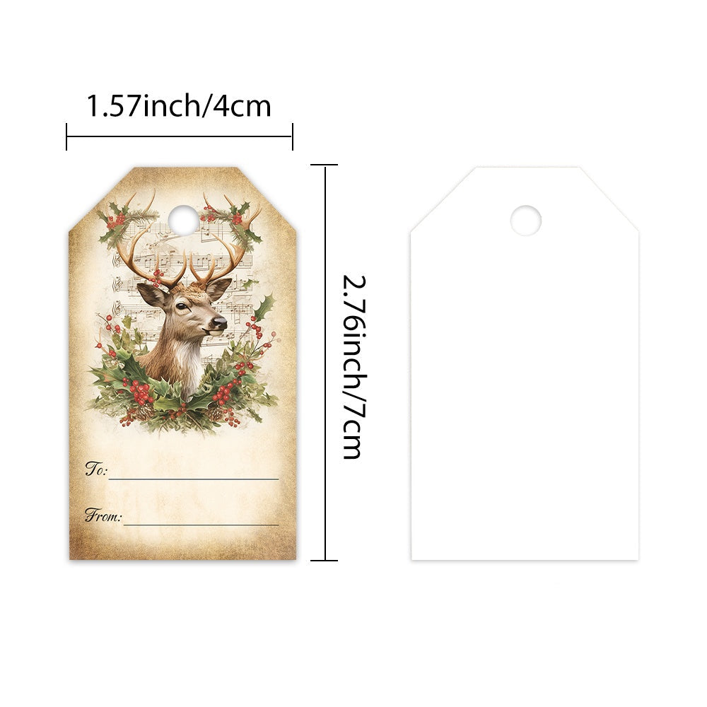 Vianočné darčekové štítky – 40ks