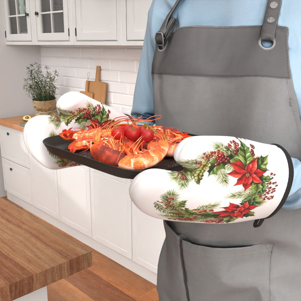 Rukavice do rúry – Vianočné