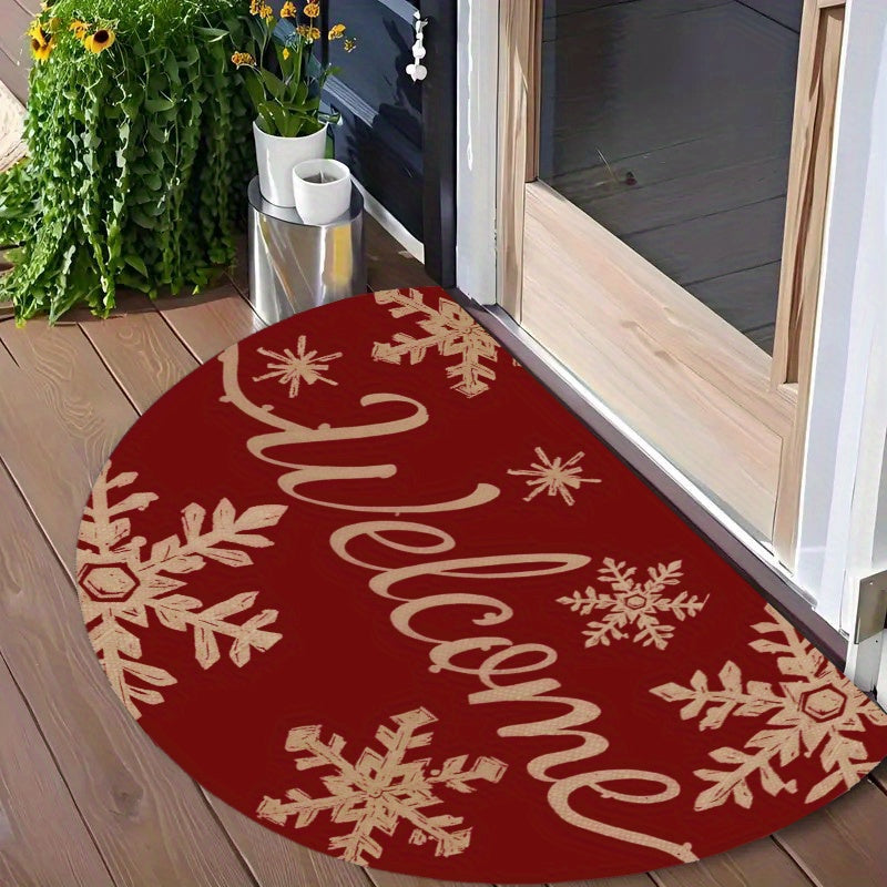 Vianočná rohožka – burgundská