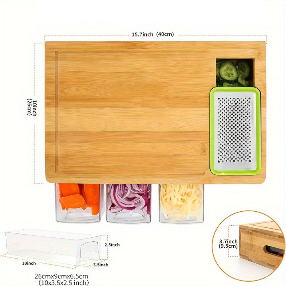 Bambusová krájacia doska – multifunkčná