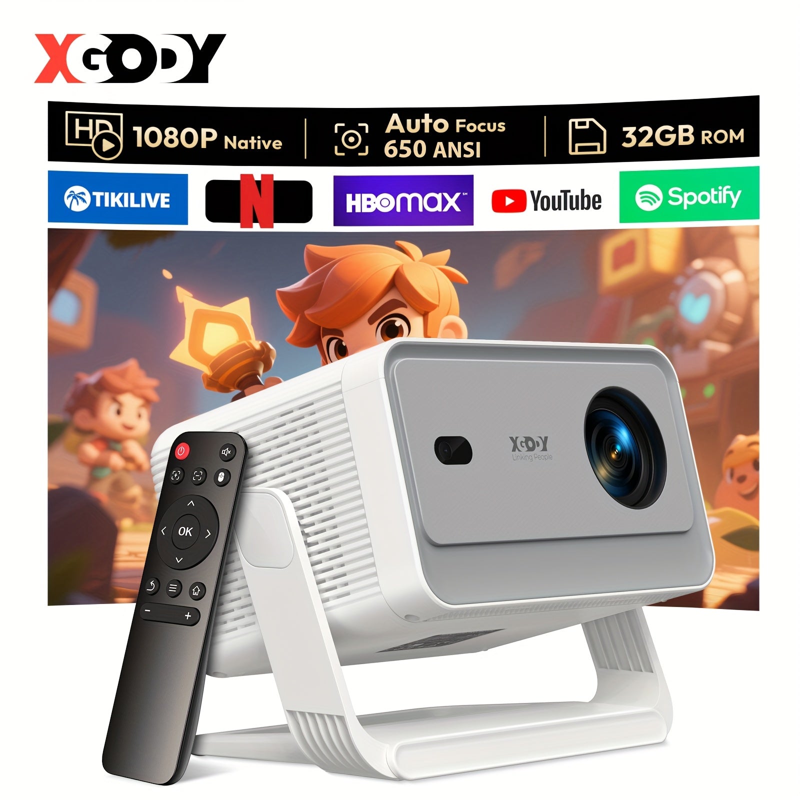 XGODY Gimbal N6Pro – projektor