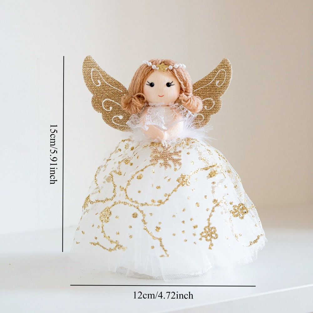 Vianočný anjel – dekorácia na stromček