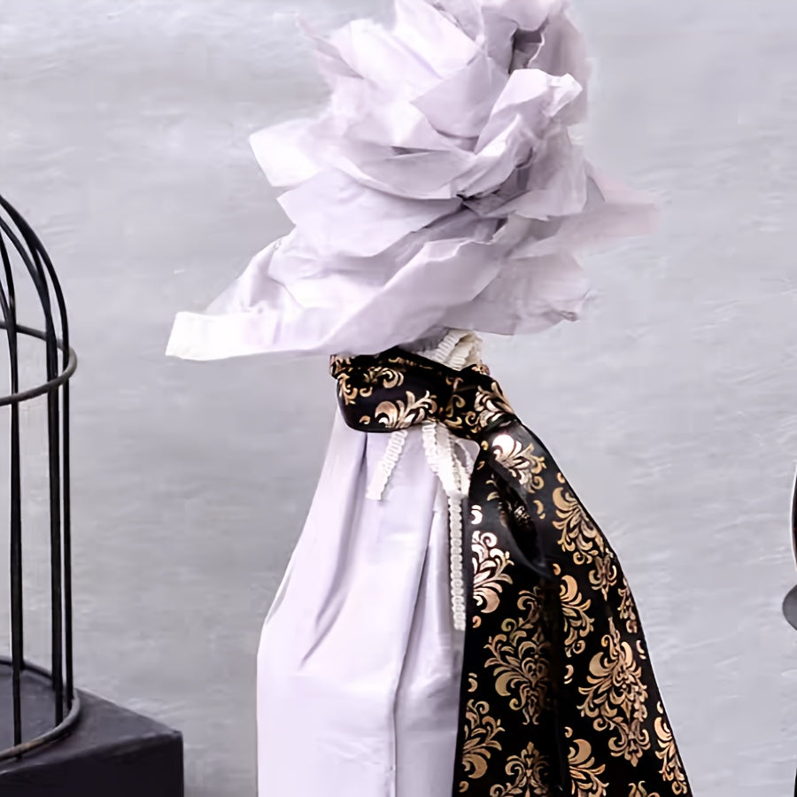 Saténová stuha – čierna